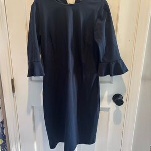 Banana Republic Navy Long Sleeve Dress